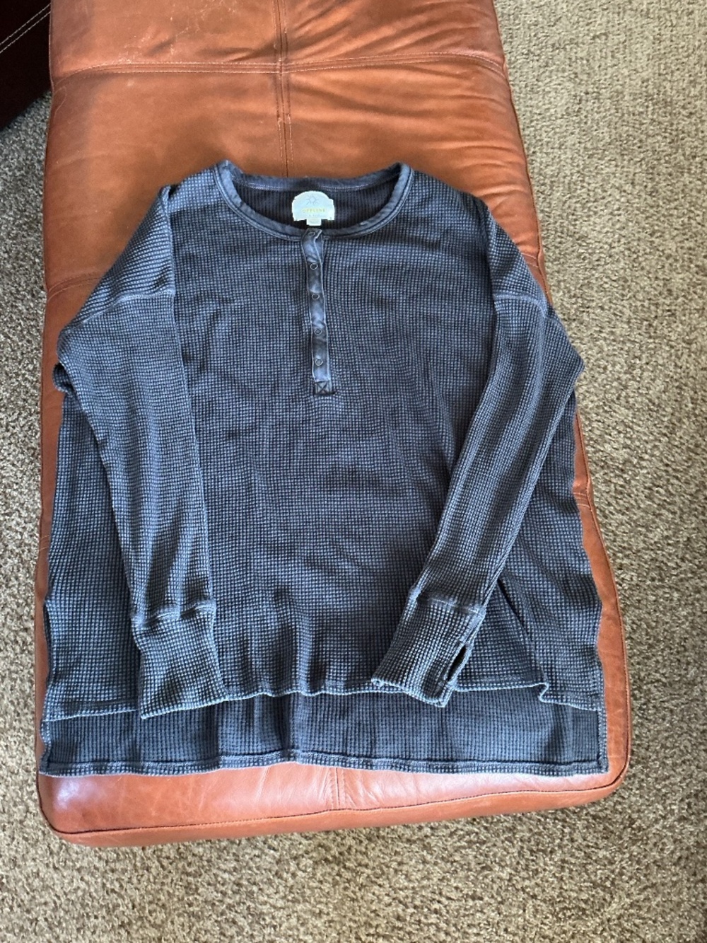 Offline by aerie waffle long sleeve shirt